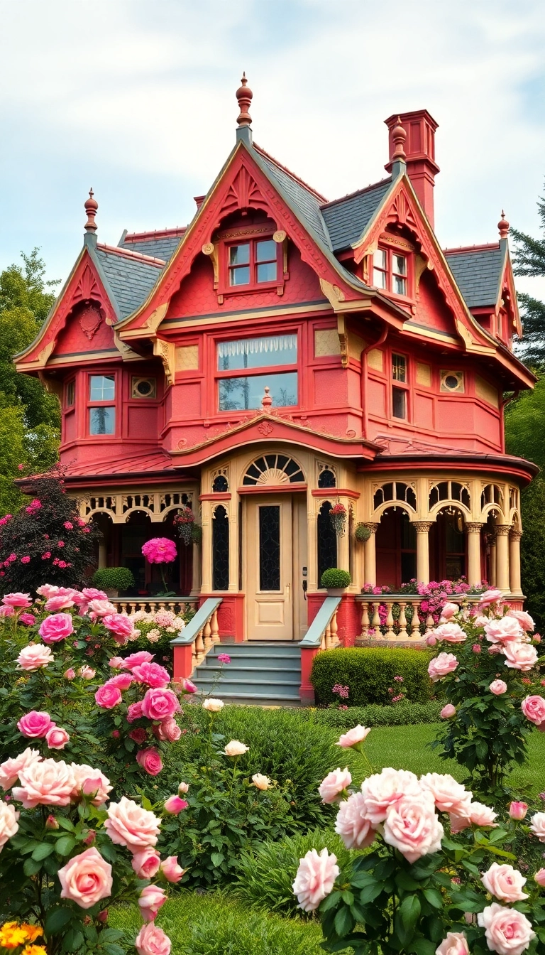 20 Charming Cottage House Exteriors that Redefine Curb Appeal (You'll Want #5!) - 19. Victorian Cottage Elegance