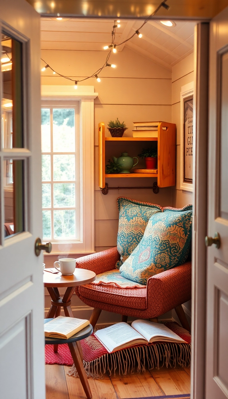 21 Tiny House Decor Ideas That Will Maximize Your Space (You Won't Believe #15!) - 5. Cozy Nooks