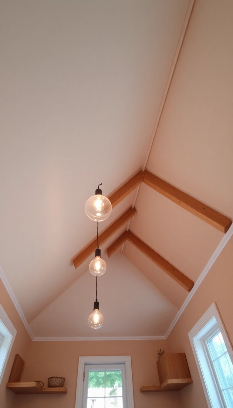 21 Tiny House Decor Ideas That Will Maximize Your Space (You Won't Believe #15!) - 15. Unique Ceiling Designs