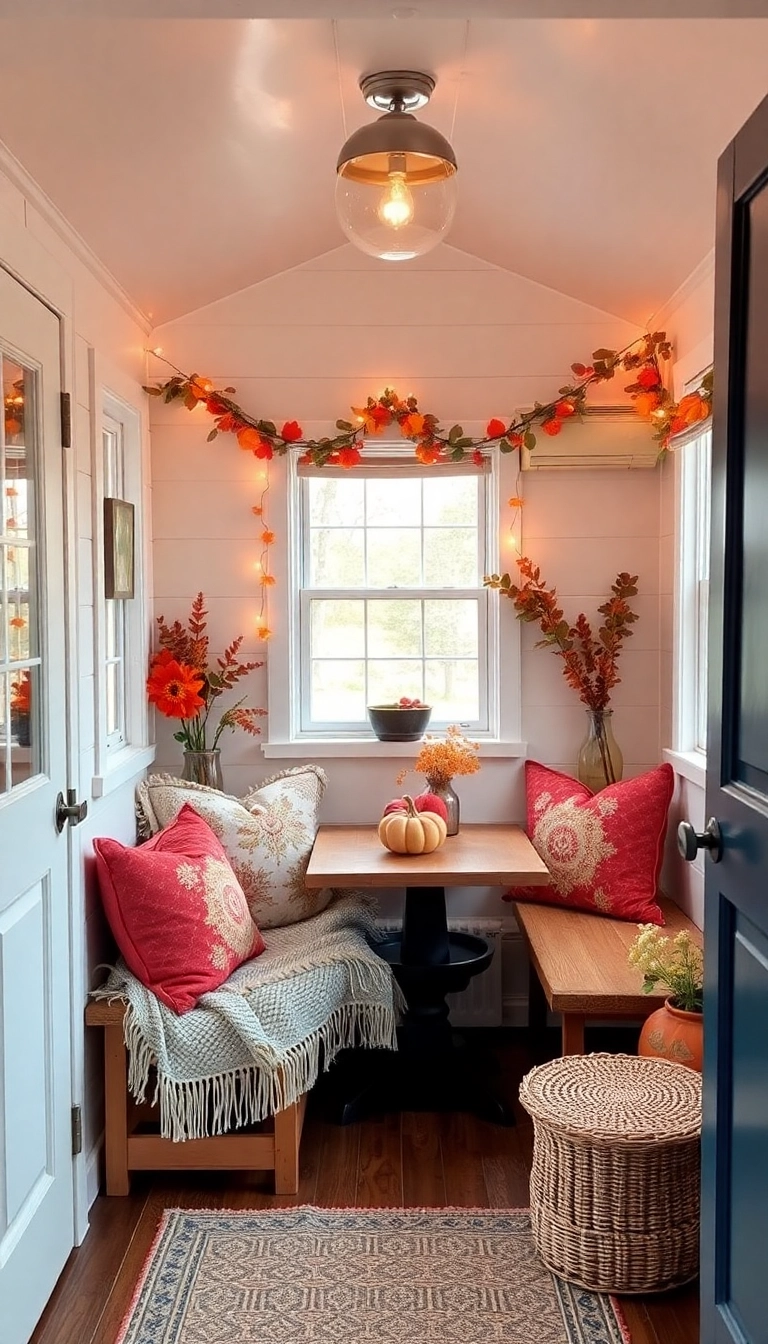 21 Tiny House Decor Ideas That Will Maximize Your Space (You Won't Believe #15!) - 21. Seasonal Decor Changes