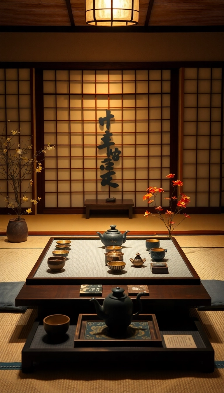 19 Gorgeous Japanese Tea House Inspirations That Will Make Your Home Feel Like a Tranquil Retreat! - 19. Embracing the Tea Ceremony Spirit