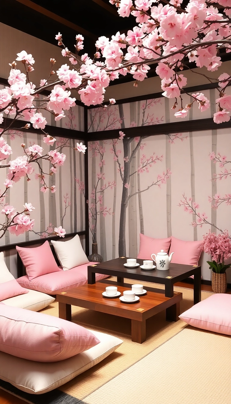 19 Gorgeous Japanese Tea House Inspirations That Will Make Your Home Feel Like a Tranquil Retreat! - 6. Themed Tea Rooms